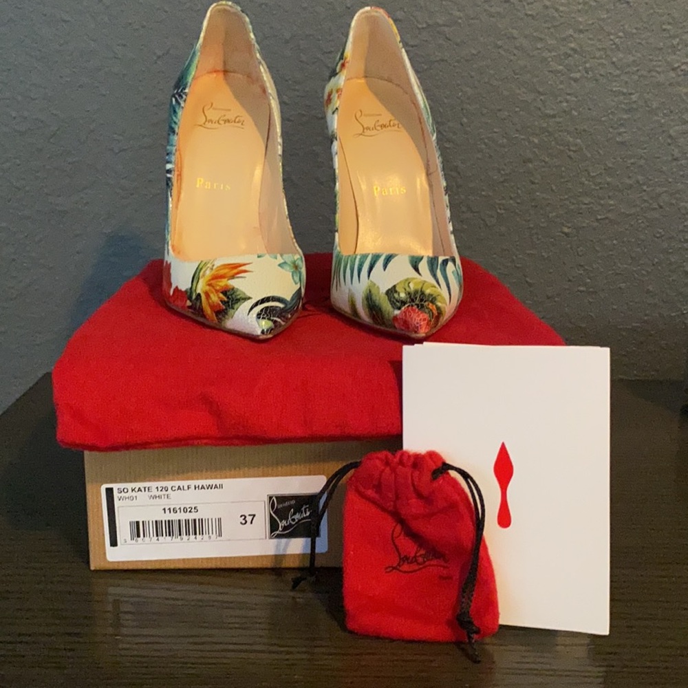 Hawaii White Christian Louboutin